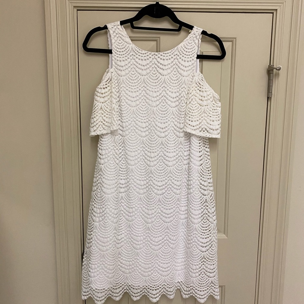 White Lilly Pulitzer dress